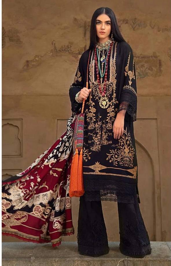 a women wearing pakistani dress
